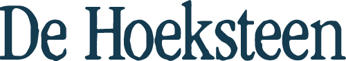Verkort logo Hoeksteen blauw